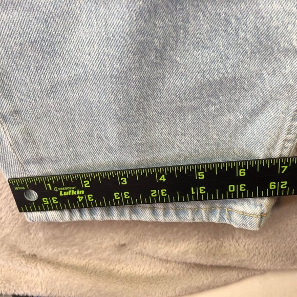 Aeropostale Womens Mom Jeans 16 Regular Blue Light Wash Denim Casual Stretch - Picture 8 of 14